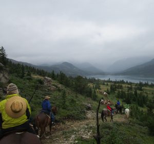 guided horse pack trips